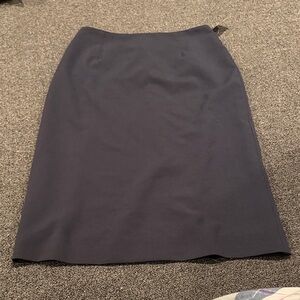 Elegant Navy Blue Women's Skirt